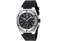 Technomarine Women's Tm-416050 Coral Quartz Black Dial Watch