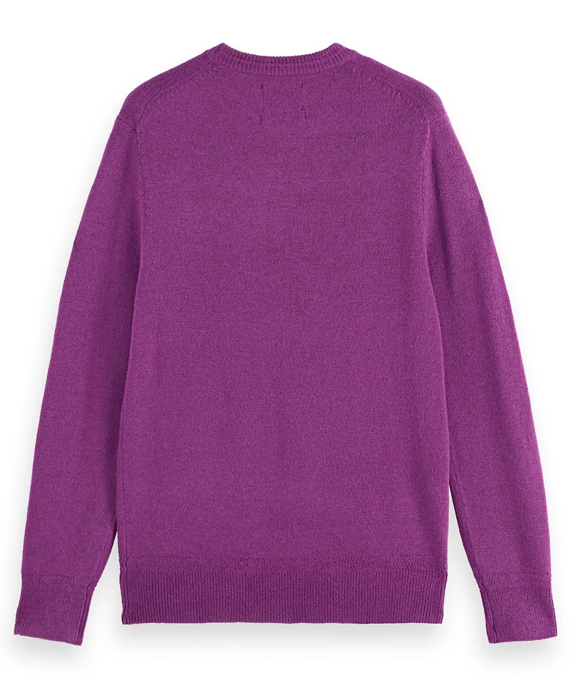 Scotch & Soda Men's Solid Crew Neck Sweater