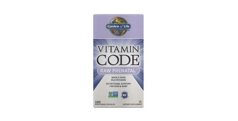 Garden of Life Vitamin Code Raw Prenatal ,180 vcaps