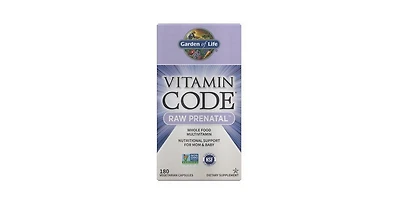 Garden of Life Vitamin Code Raw Prenatal ,180 vcaps