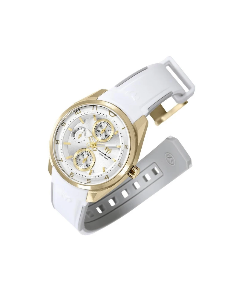 Technomarine Women's Tm-318113 Ocean Quartz Silver Dial Watch