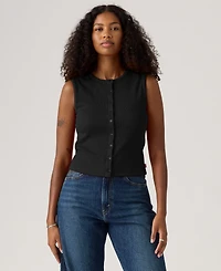 Levi's Women's Rory Sleeveless Button-Up Top