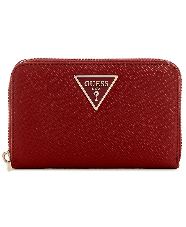 Shop Guess Laurel Medium Zip Around Wallet at Beverly Center in
