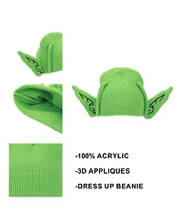 Dragon Ball Z Men's Piccolo Head With Ears And Antennas Knit Beanie