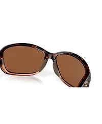 Costa Del Mar Women's Polarized Sunglasses, Seadrift 6S9114