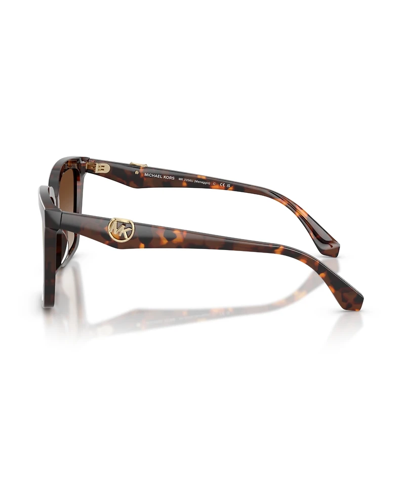 Michael Kors Women's Square Sunglasses, Menaggio MK2256U