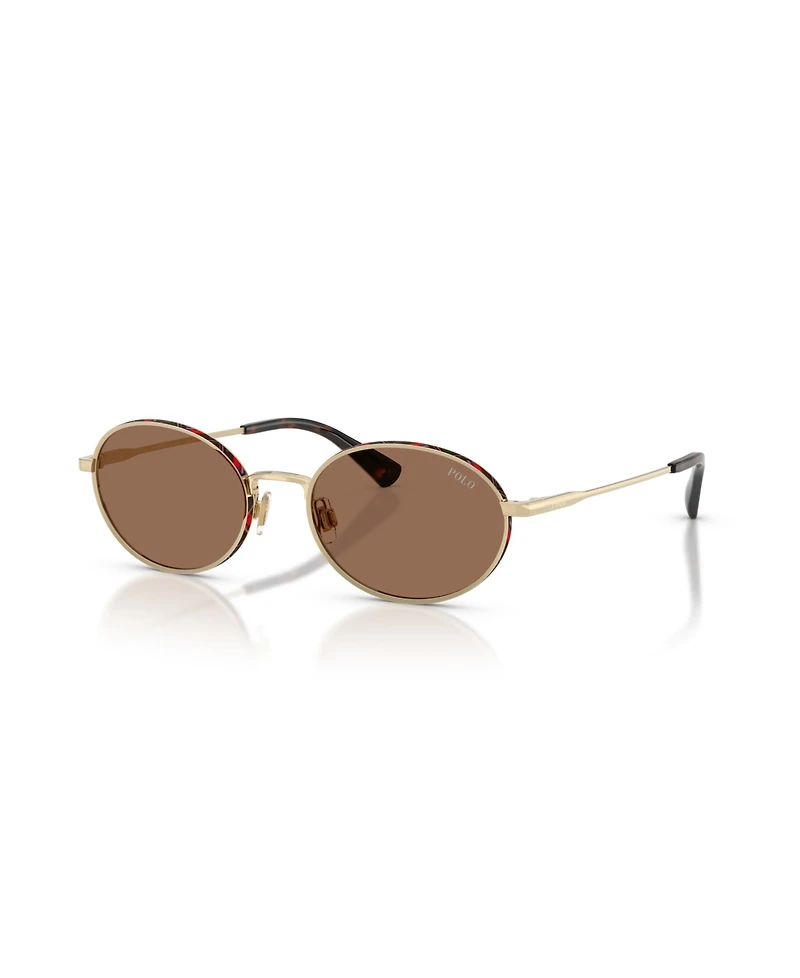 Polo Ralph Lauren Men's Oval Sunglasses, PH3162