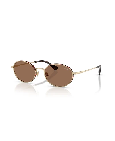 Polo Ralph Lauren Men's Oval Sunglasses, PH3162