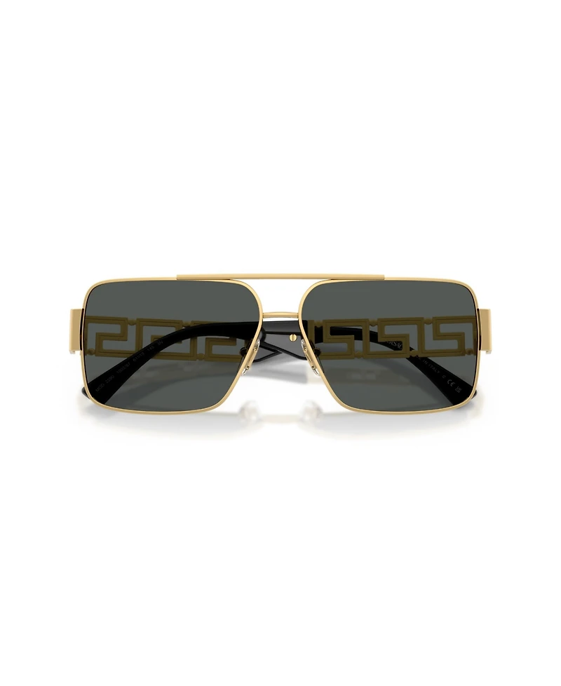 Versace Men's Rectangle Sunglasses, VE2290