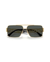 Versace Men's Rectangle Sunglasses, VE2290