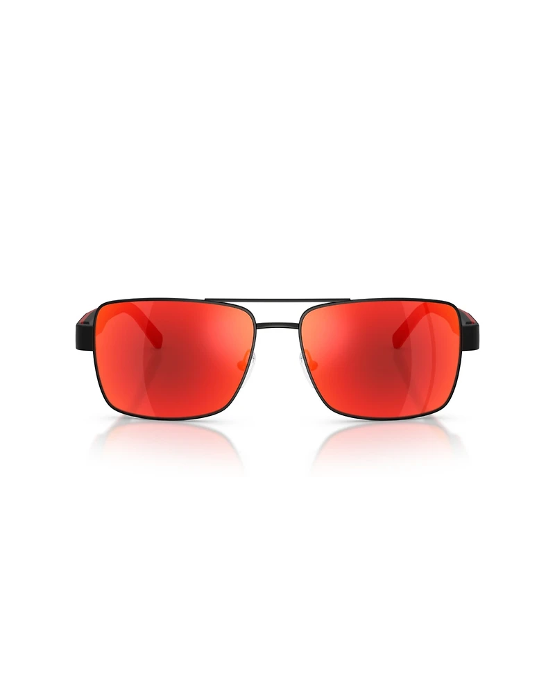 Scuderia Ferrari Men's Rectangle Sunglasses