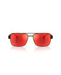 Scuderia Ferrari Men's Rectangle Sunglasses