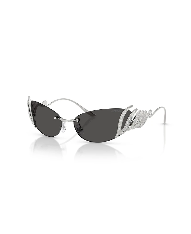 Swarovski Women's Cat Eye Sunglasses, SK7041