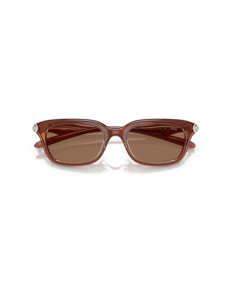 Diesel Unisex Square Sunglasses, DL3013U