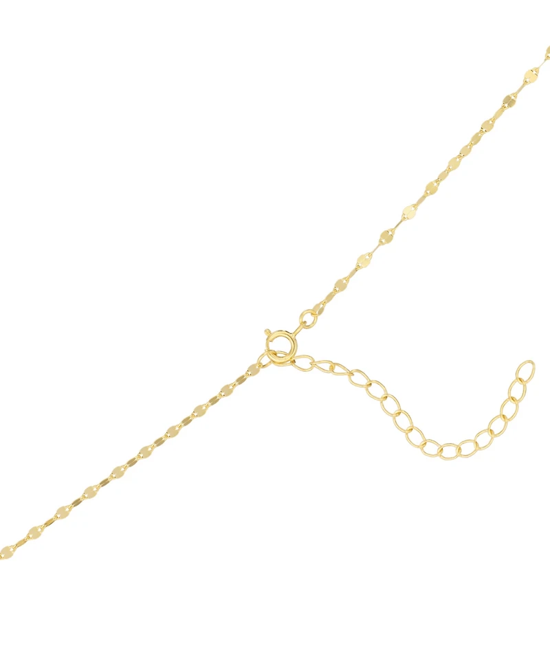 Macy's Cubic Zirconia Eye Luck Charm Pendant Necklace (0.856 ct. t.w.) Sterling Silver (also 14K Gold Over Silver)