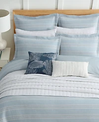 Levtex Home Clayton Stripes Textured 2-Pc. Duvet Cover Set, Twin