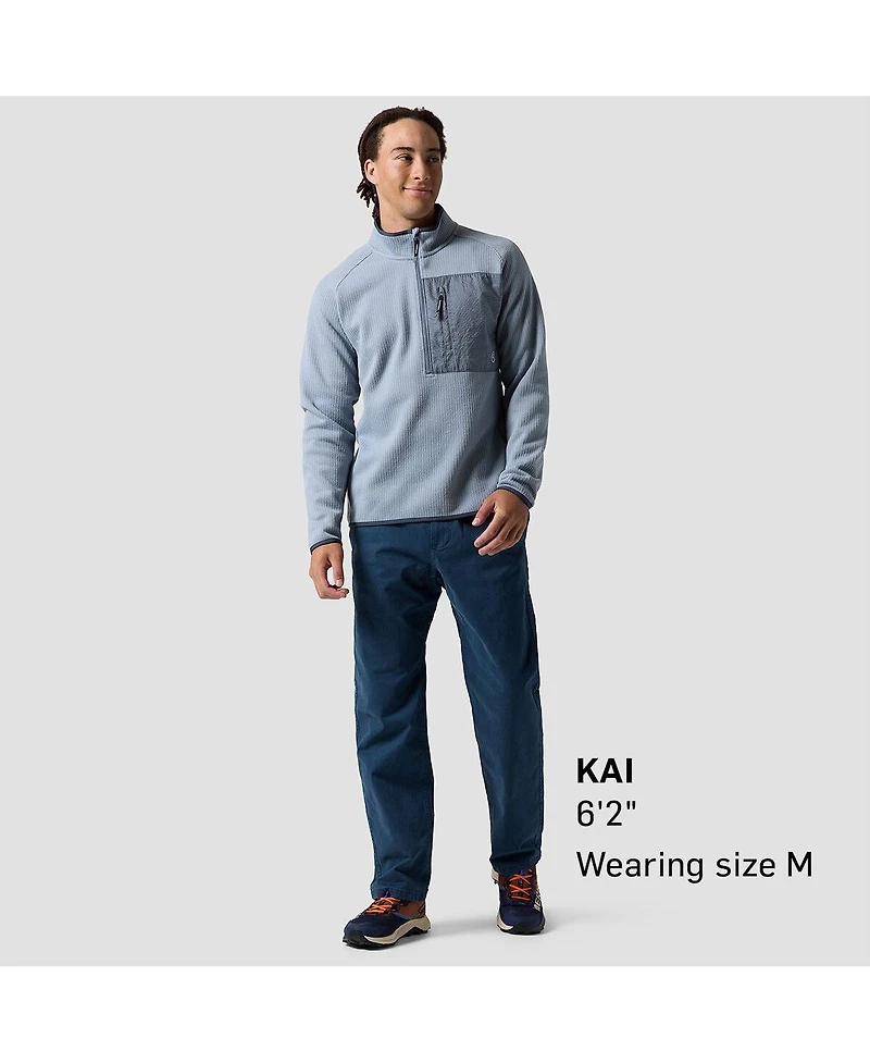 Backcountry Men's Wander Sweater Fleece 1/2-Zip Fleece Jackets