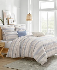 Levtex Pickford Tribal Stripe 3-Pc. Duvet Cover Set, Full/Queen