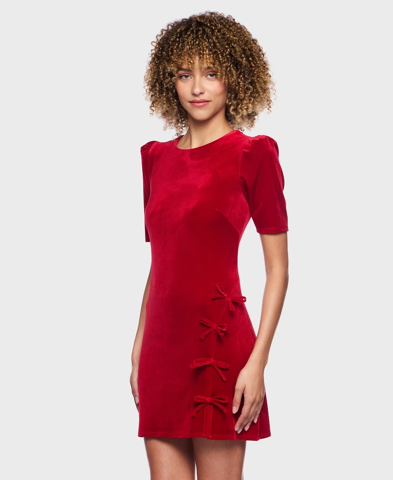 B Darlin Women's Short Sleeves Dress