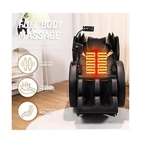 Maison Boucle Zero Gravity Massage Recliner with Back & Leg Heat, Foot Massage & Air Compression, Full Body Chair with Bluetooth-Maison Boucle