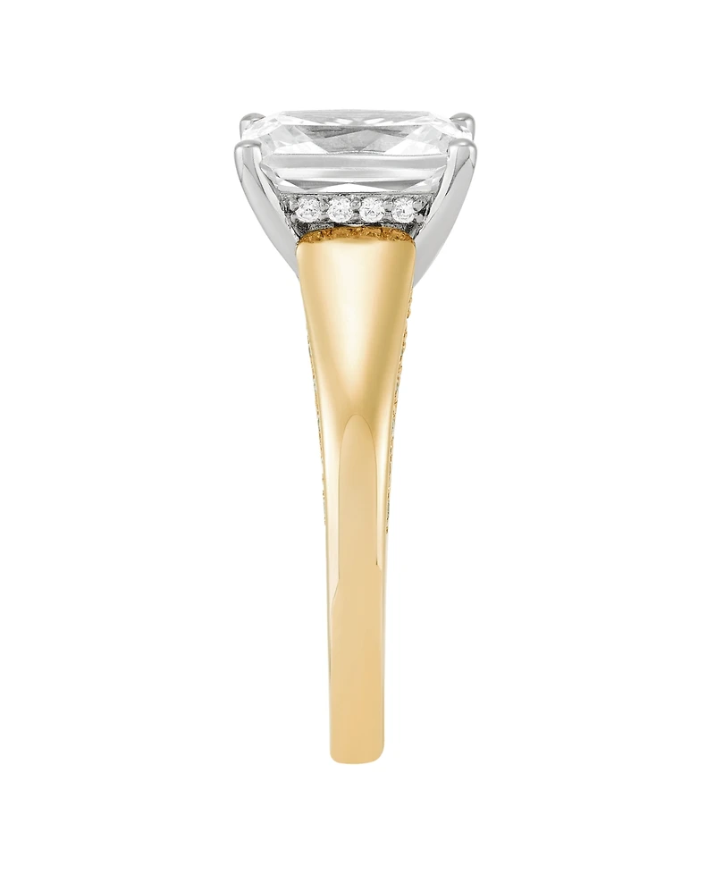 Grown With Love Certified Lab Grown Diamond Ring (2-3/4 ct. t.w.) in 14K Yellow and White Gold
