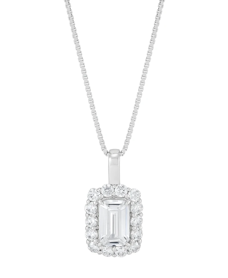 Grown With Love Certified Lab Grown Diamond Pendant Necklace (1-1/2 ct. t.w.) in 14K White Gold