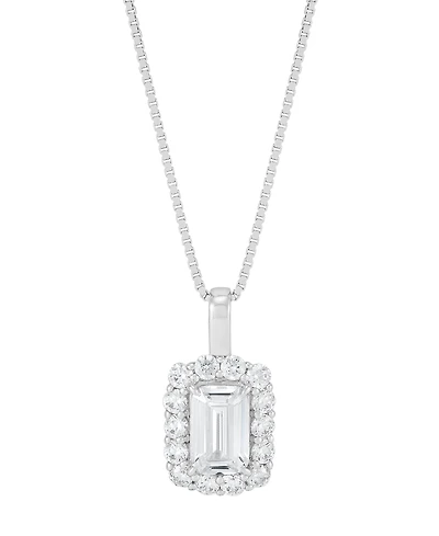 Grown With Love Certified Lab Grown Diamond Pendant Necklace (1-1/2 ct. t.w.) in 14K White Gold