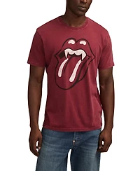 Lucky Brand Men's Rolling Stones Fangs Crewneck T-Shirt