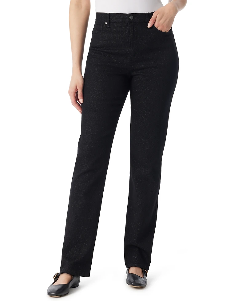 Gloria Vanderbilt Women's Amanda High Rise Straight Jeans