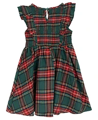 Rare Editions Girls 2T-6X Sleeveless Smocked Dress