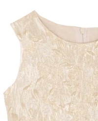 Rare Editions Girls 2T-6X Brocade Sleeveless Dress