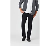 Mavi Jeans Men's Zach Straight Leg Black Williamsburg