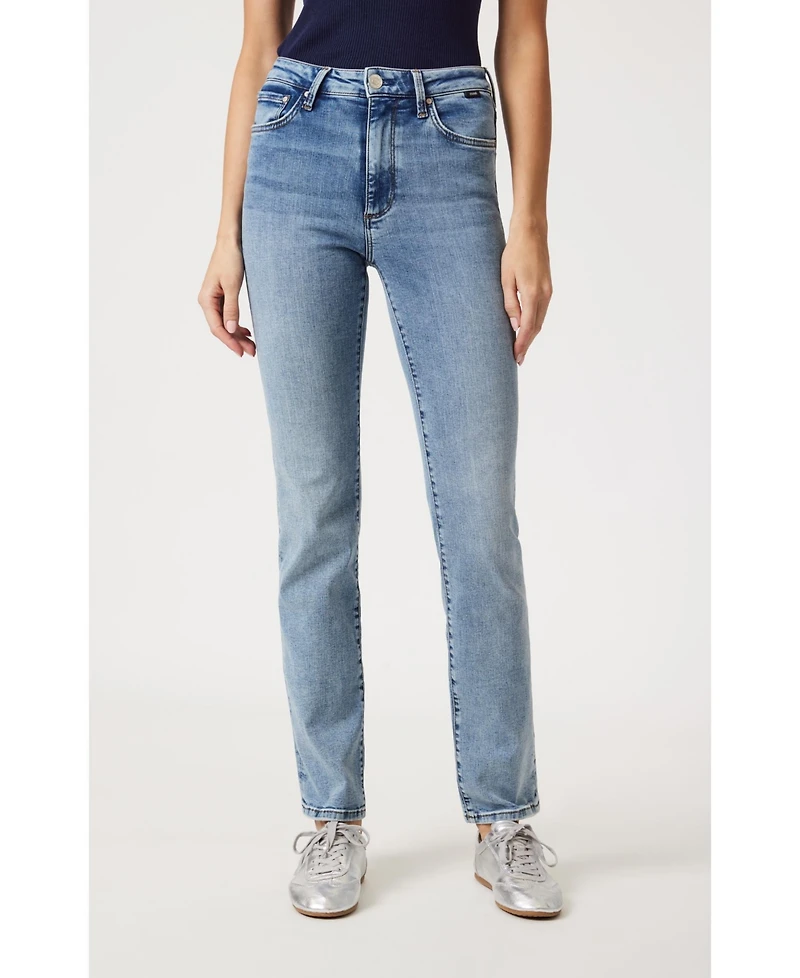 Mavi Jeans Women's Kendra Straight Leg Light Brushed Tribeca