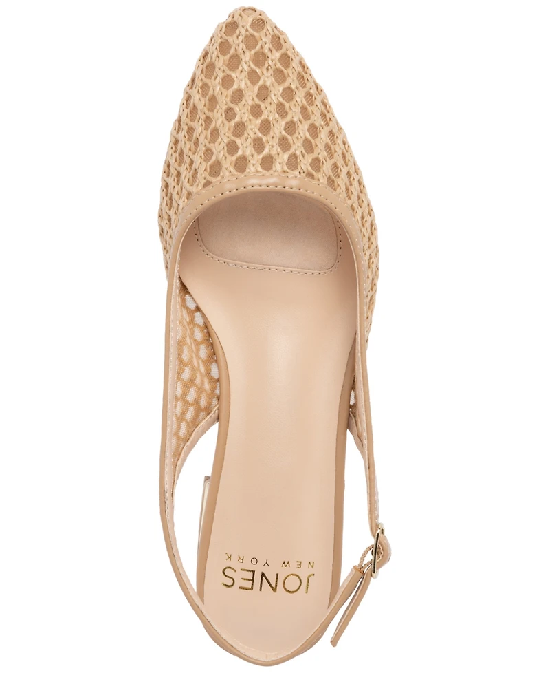 Jones New York Women's Quilsy Slingback Dress Flats