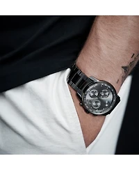 Movado Men's Bold Verso Gunmetal Ionic Plated Steel Bracelet Watch 44mm