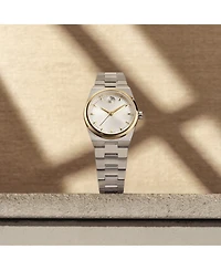 Movado Women's Bold Quest Swiss Quartz Two Tone Stainless Steel Watch, 28mm