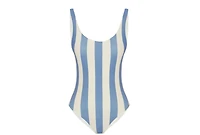 Labeca London Women's Polo Striped Swimsuit