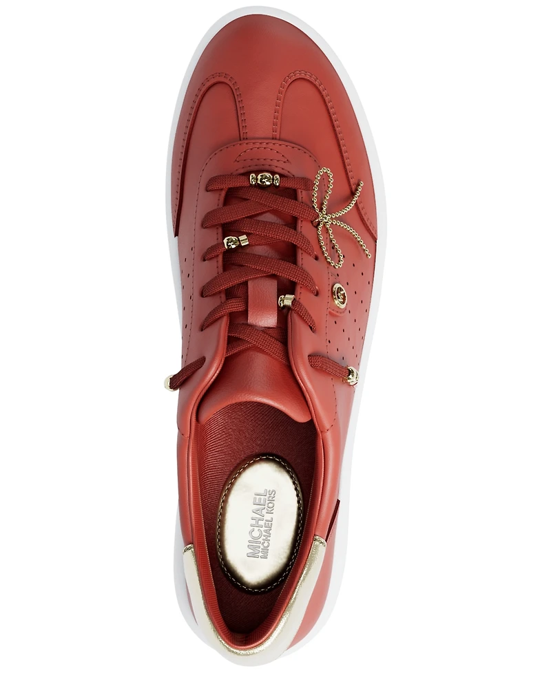 Michael Kors Women's Scotty Lace Up Sneakers with Charms