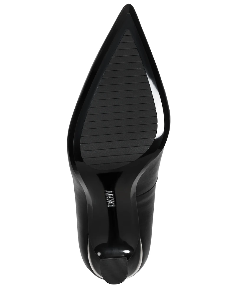 Dkny Women's Cinthia Sequin Logo Heel Pumps