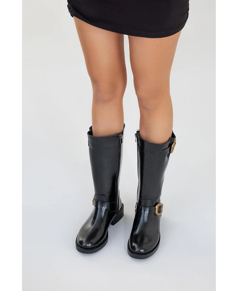 Prologue Shoes Grand Buckled Boot (Women)