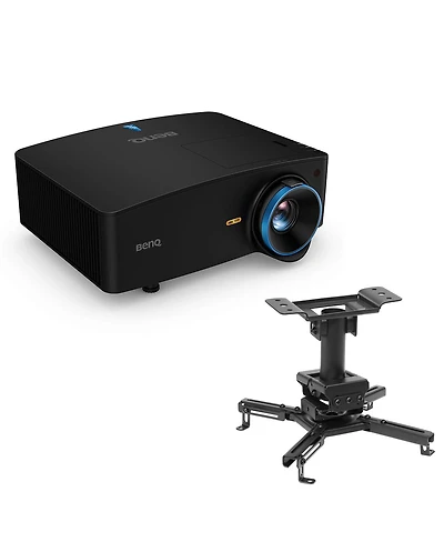 BenQ LK936ST 4K Ultra Hd Short-Throw Laser Dlp Projector, Bundle with H&A Ceiling Mount