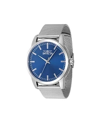 Invicta Men's 48502 Celestial Quartz 3 Hand Blue Dial Watch