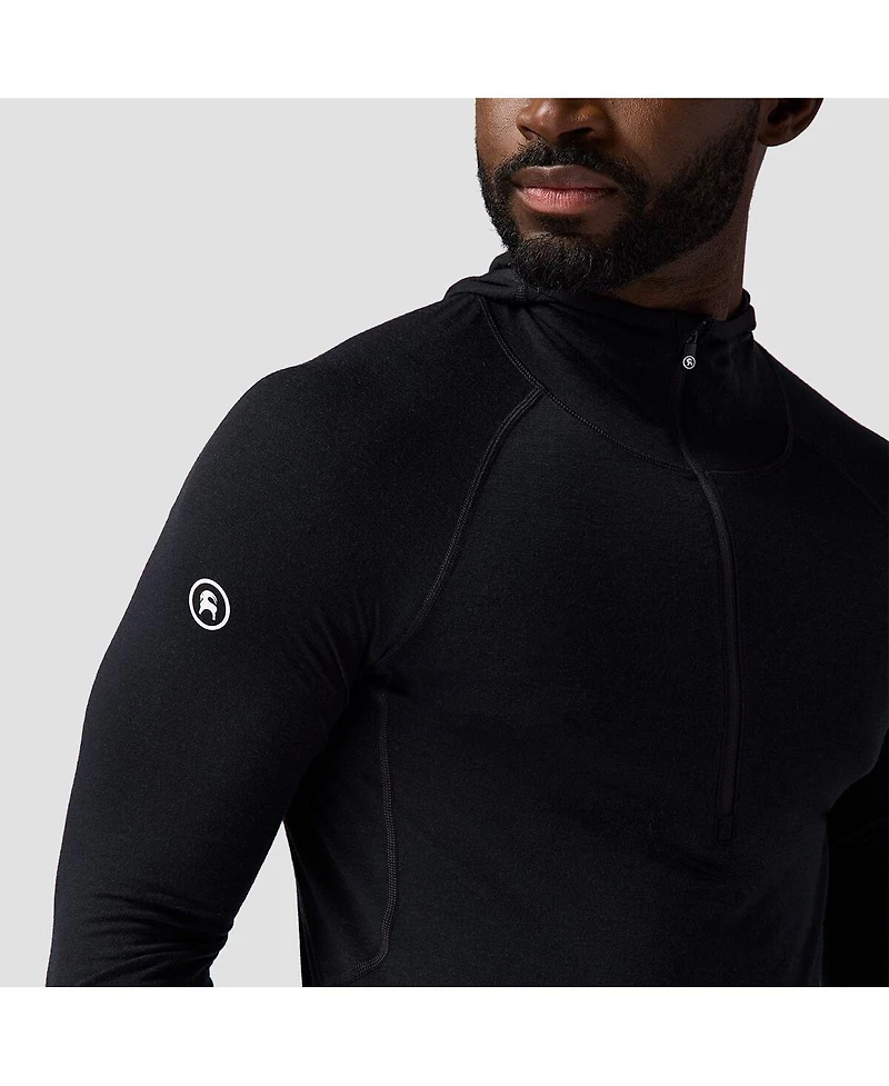 Backcountry Men's Cedars Rws Merino Lt-Wt Baselayer 1/2-Zip Scuba Top Lightweight Long Underwear Tops