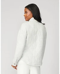 Cable & Gauge Women's Soft Heather Quilted Jacket