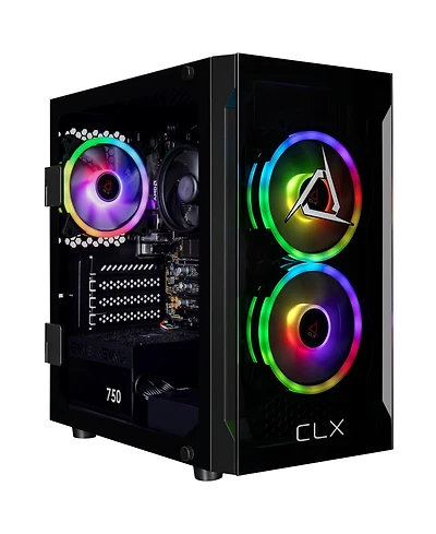 Clx Set Gaming Pc - Amd Ryzen 7 8700G 4.2GHz 8-Core Cpu, 16GB DDR5 Memory, Radeon 780M 4GB Shared Graphics, 1TB Ssd, WiFi, Windows 11 Home 64-bit