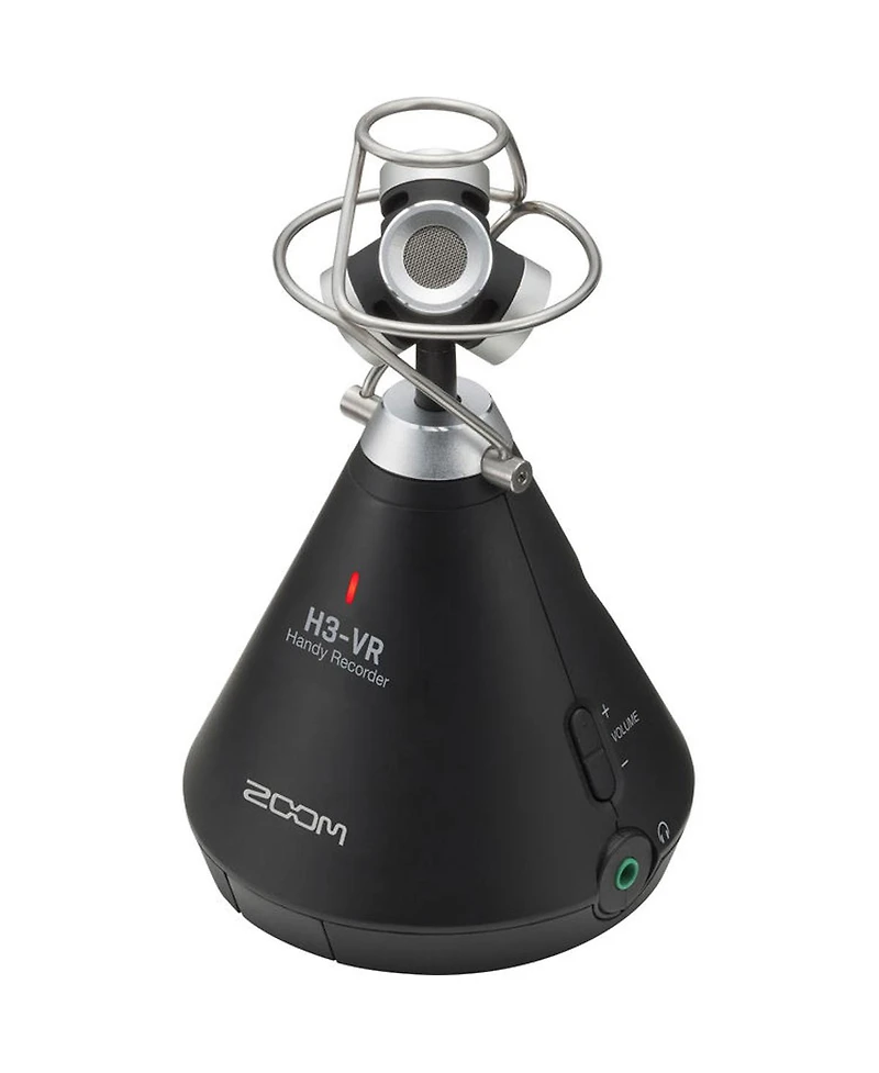 Zoom H3-vr 360 Degree Virtual Reality Handy Audio Recorder with Built-In Ambisonics Mic Array