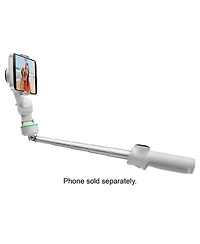 Insta360 Flow 2 Pro 3-Axis Ai-Powered Smartphone Gimbal Stabilizer Ai Tracker Bundle, Stone Gray