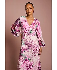 Coast Women's Chiffon Midaxi Dress With Belt