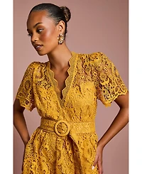 Coast Women's Tiered Lace Midi Dress