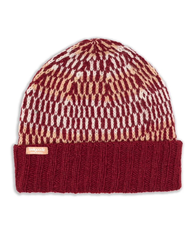 Feelgoodz Women s Artisan Hand-Knit Adirondack Cap